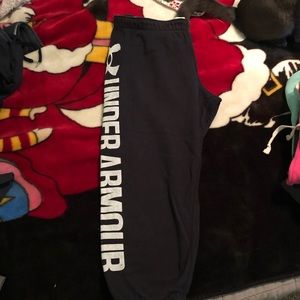 Under armour cropped sweats
